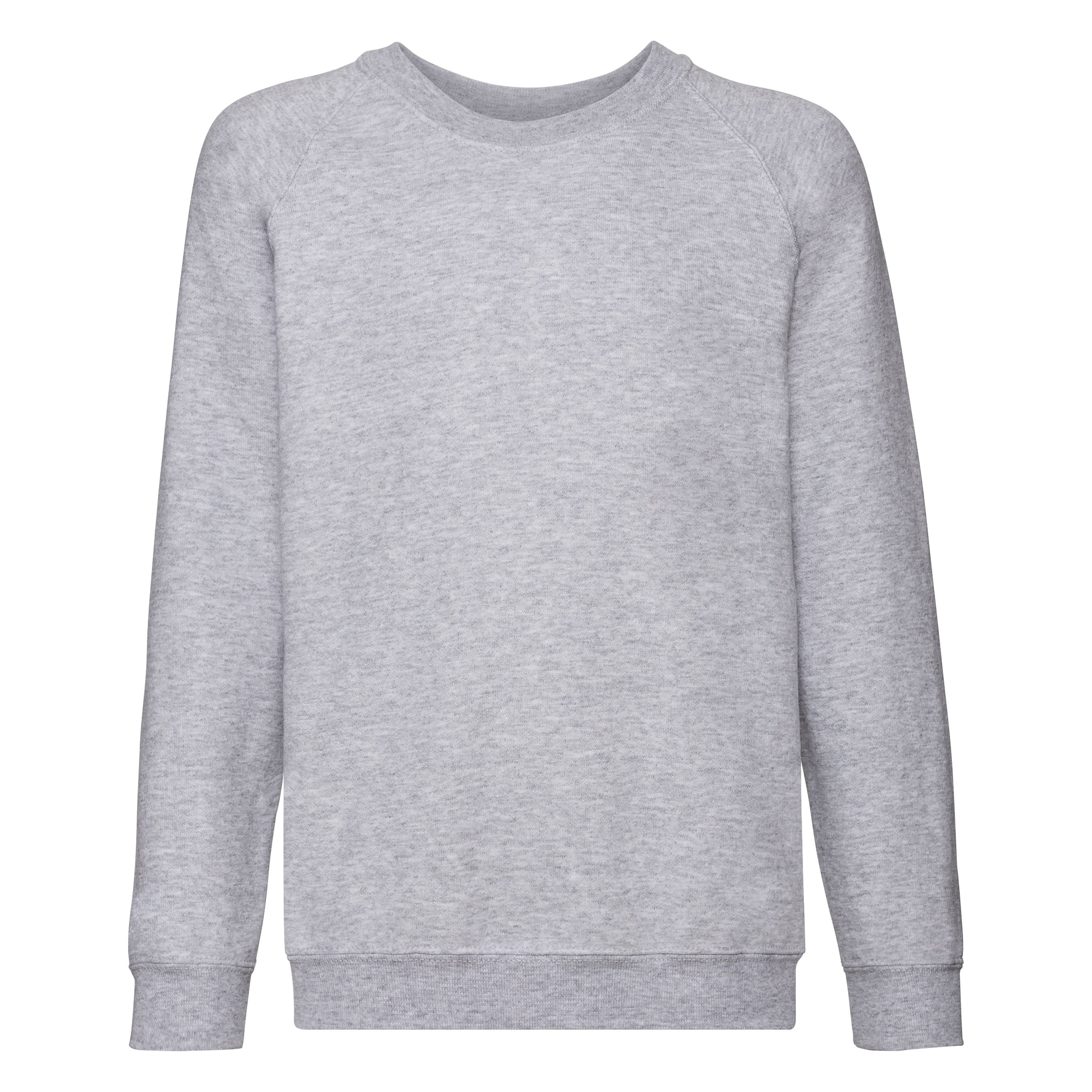 Kids Raglan Sweatshirt | HEATHER GREY
