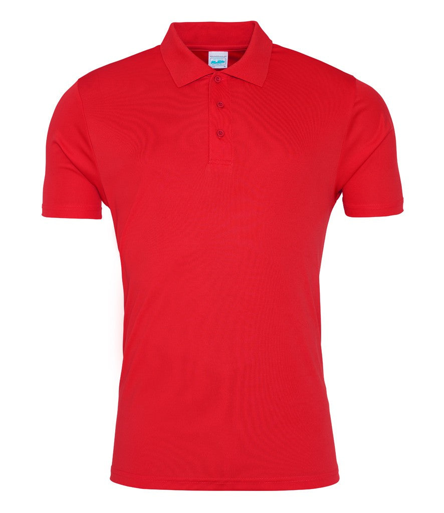 Cool Smooth Polo | FIRE RED