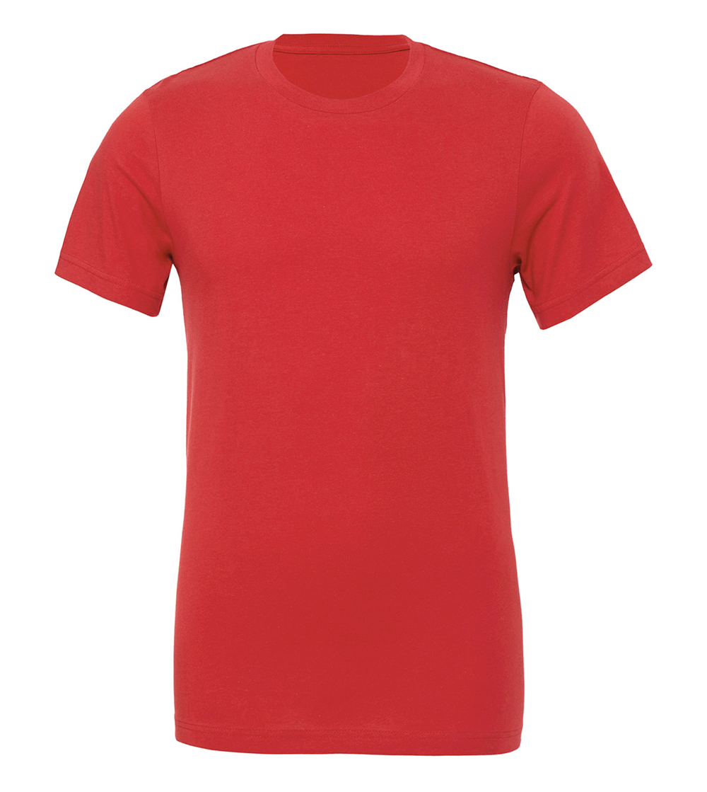 Personalised Unisex Jersey Crew Neck T Shirt (CV001) | Bella & Canvas ...