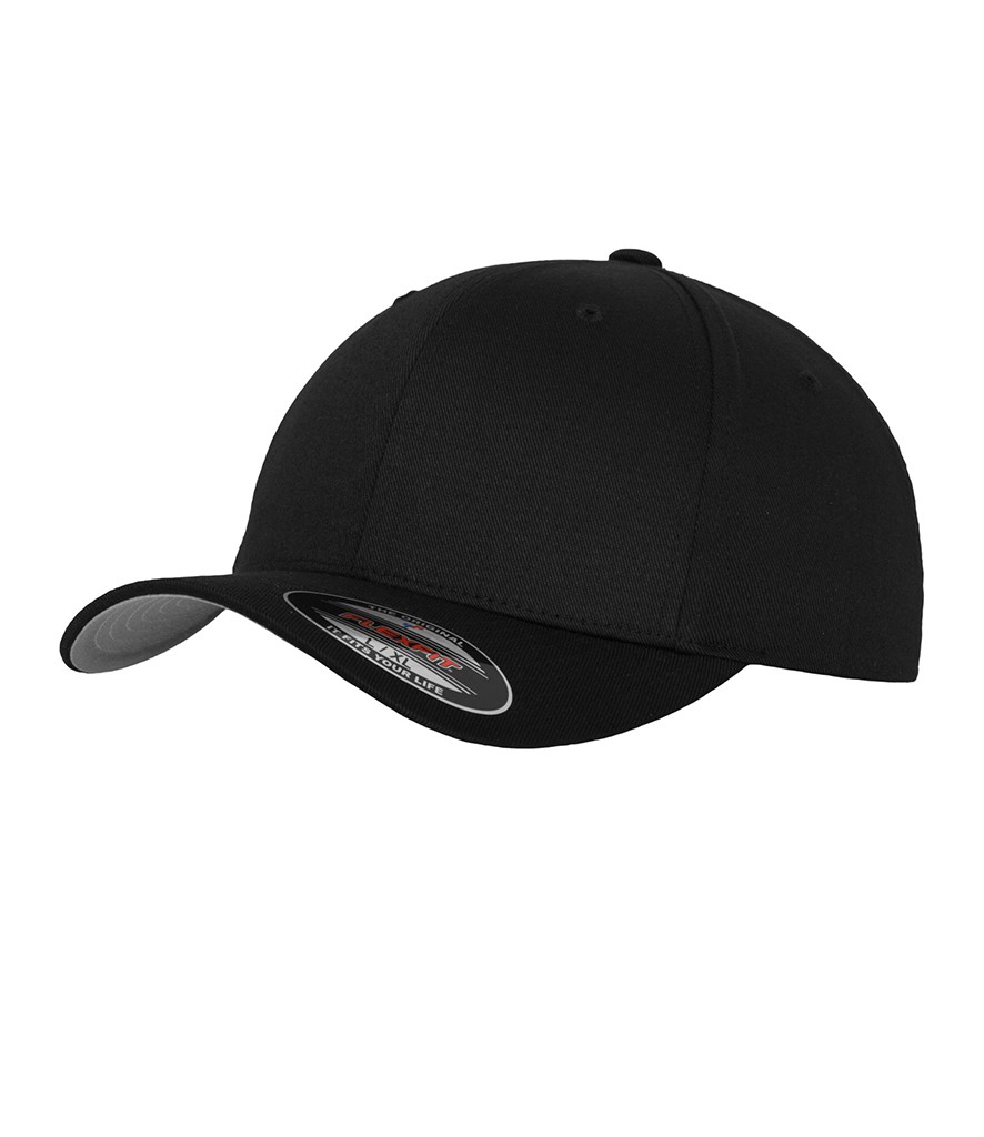 2er ORIGINAL FLEXFIT® CAP BASEBALL CAPS graue Unterseite S M L XL XXL BASECAP 